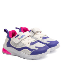 Детские кроссовки SUPER STAR, Белый / Фуксия Детские кроссовки SUPER STAR, Белый / Фуксия