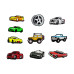 Talisman 2D set 10 piese, Cars