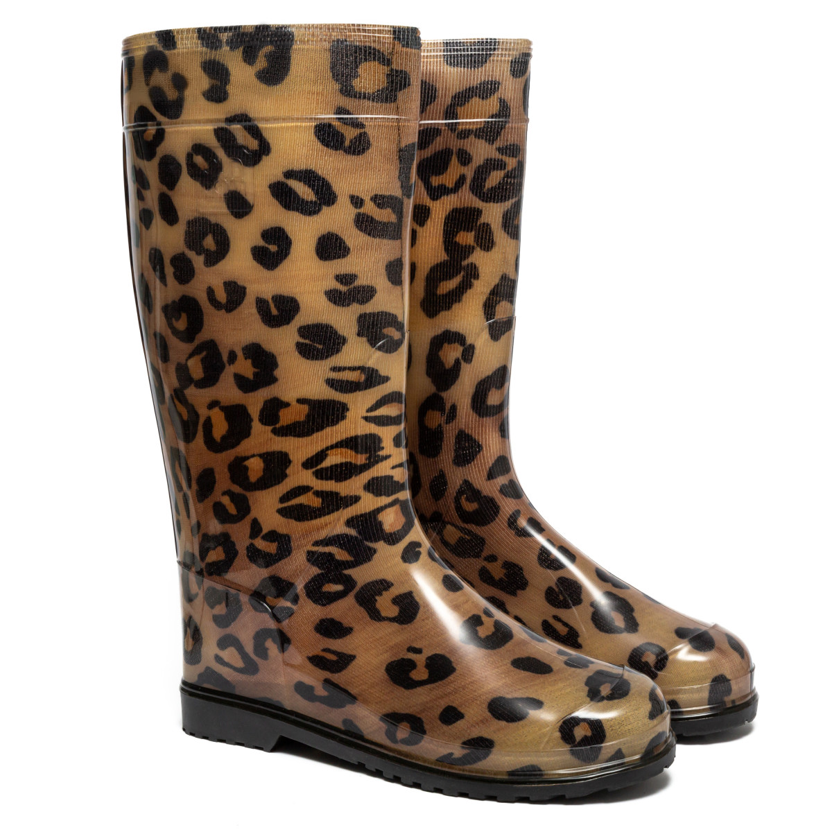 Women's High Wellies with print, Lynxprint