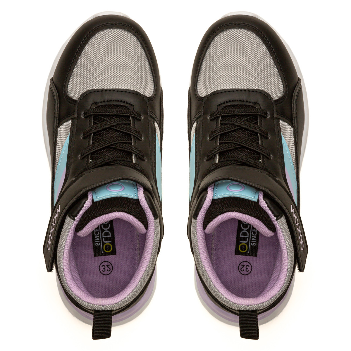 Kids' Sports Shoes Old Skool, Black/Purple